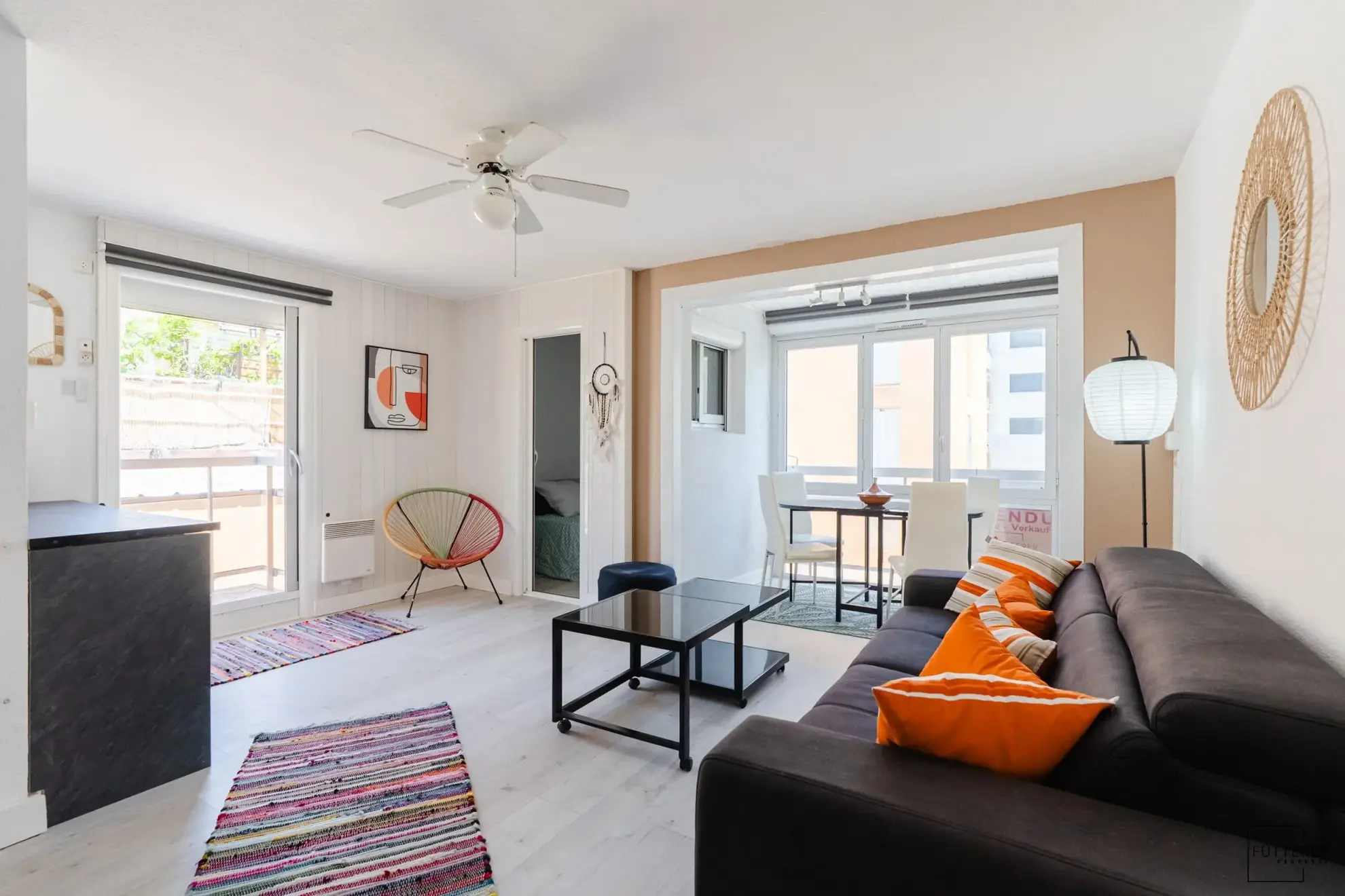 Appartement 2 pièces cabine avec balcon et parking à Narbonne-Plage