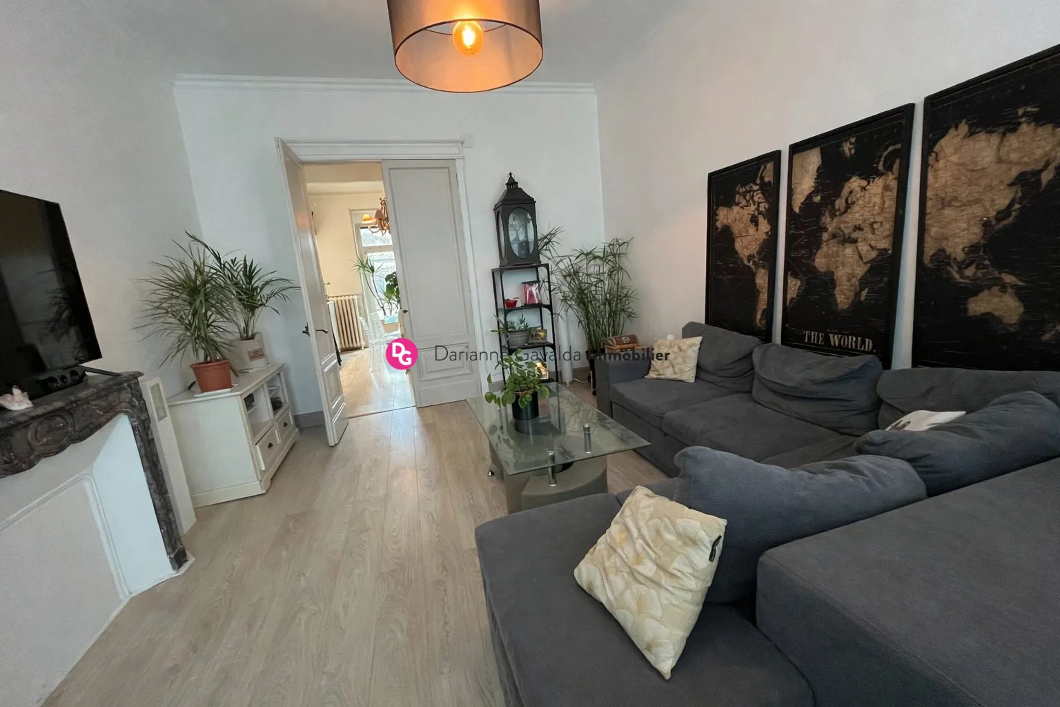 Appartement T4 lumineux de 130 m² avec terrasse à Decazeville