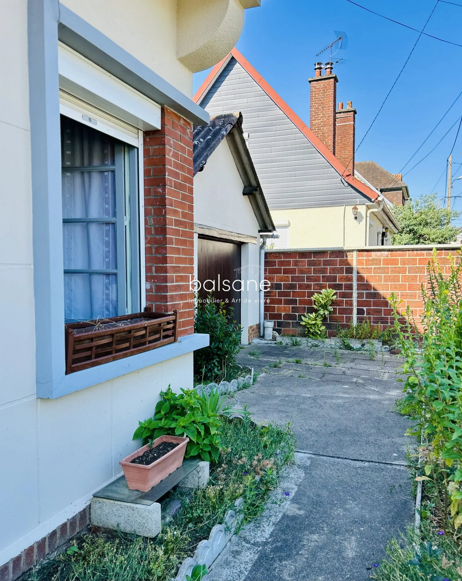 Maison 2 chambres avec garage, cave et jardin à Sotteville-lès-Rouen