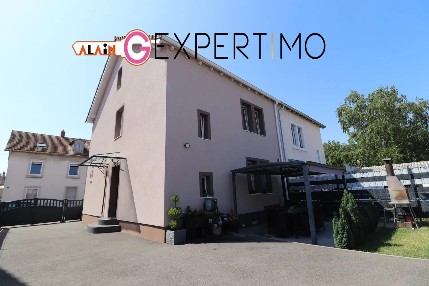 Maison à vendre à Mulhouse - 130 m², terrain clos, 5 chambres, garage