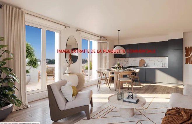 Appartement T3 neuf à Orléans avec terrasse et parking - Investissement ou résidence principale