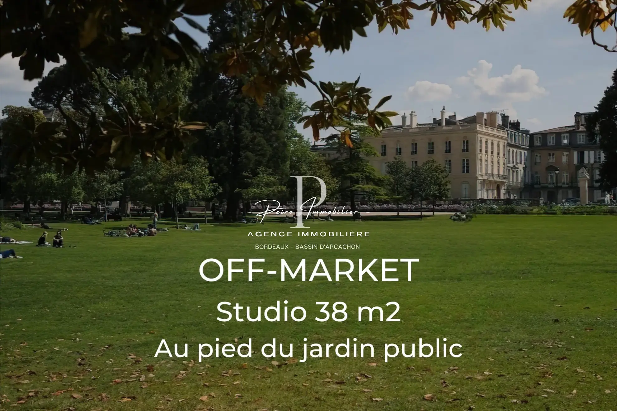 Appartement de 38m² au Jardin Public Fondaudège, Bordeaux - Investissement ou premier achat