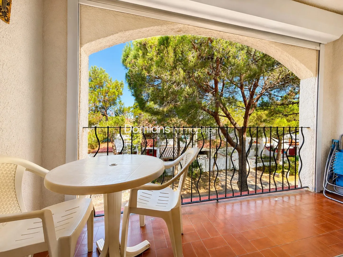 Bel appartement F2 lumineux avec piscine et balcons à Argelès-sur-Mer
