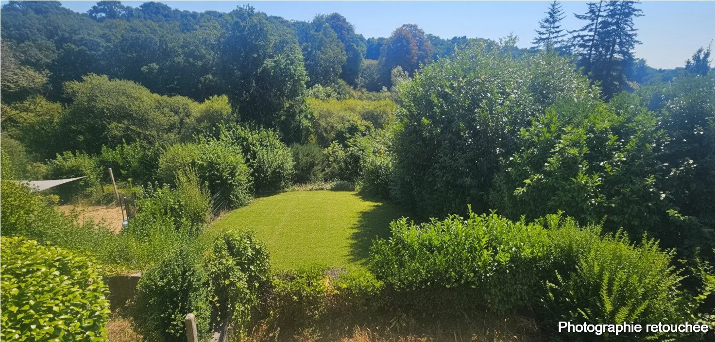 Maison de ville en pierres avec garage et vue campagne à Callac