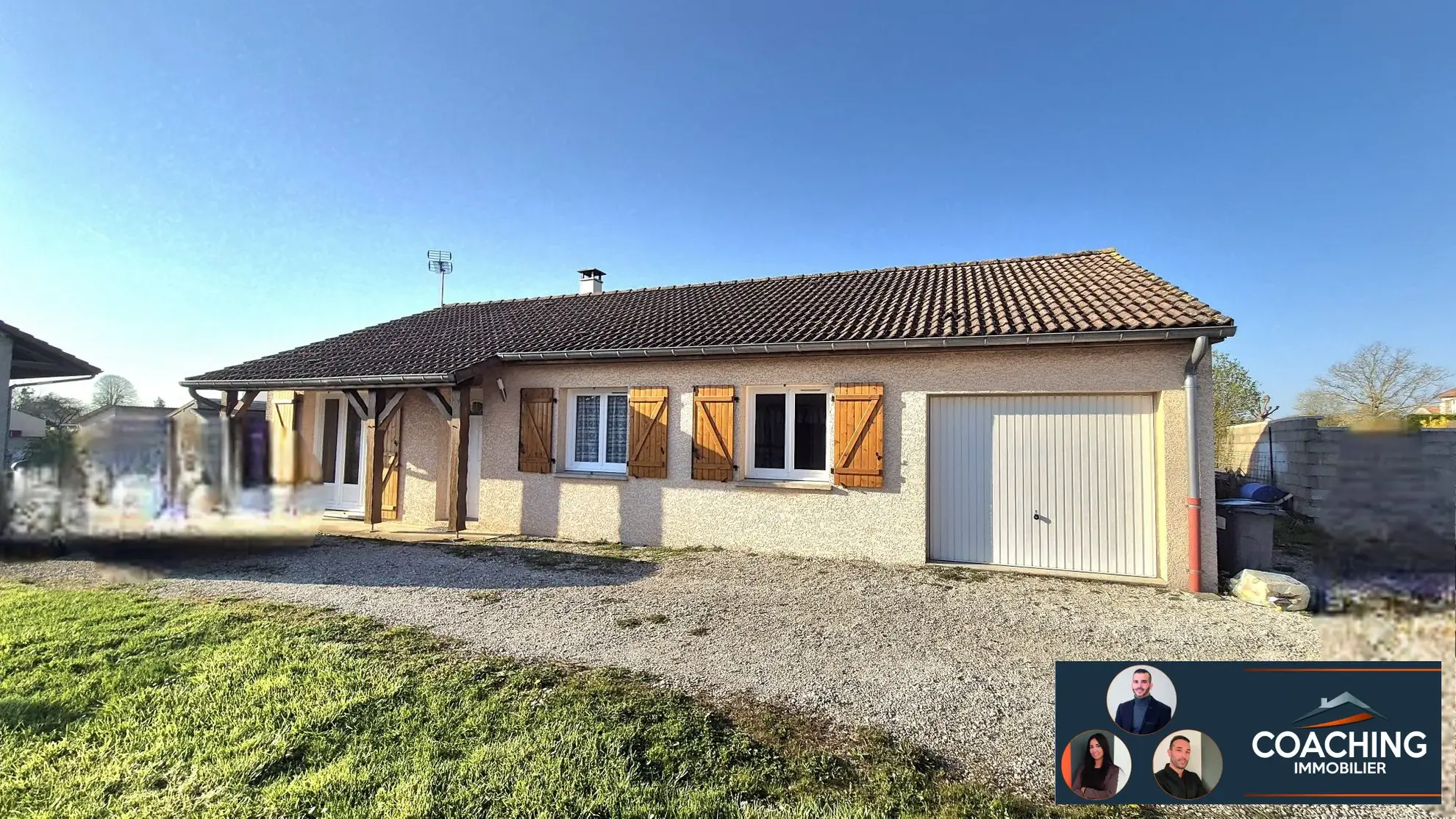 Maison de plain-pied à Vitry-le-François avec jardin et garage