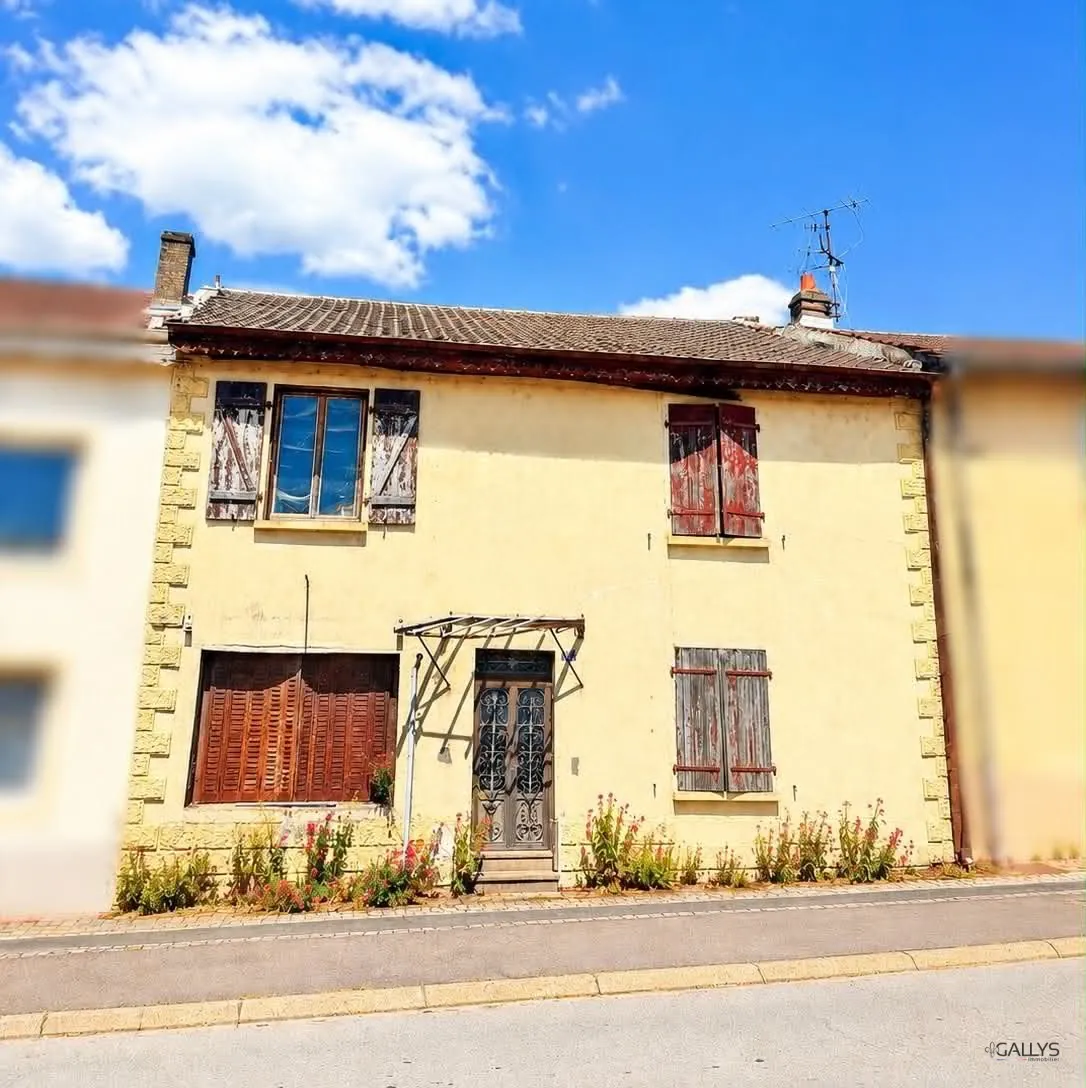 Maison de village à rénover à Aboncourt - 180 m² avec potentiel