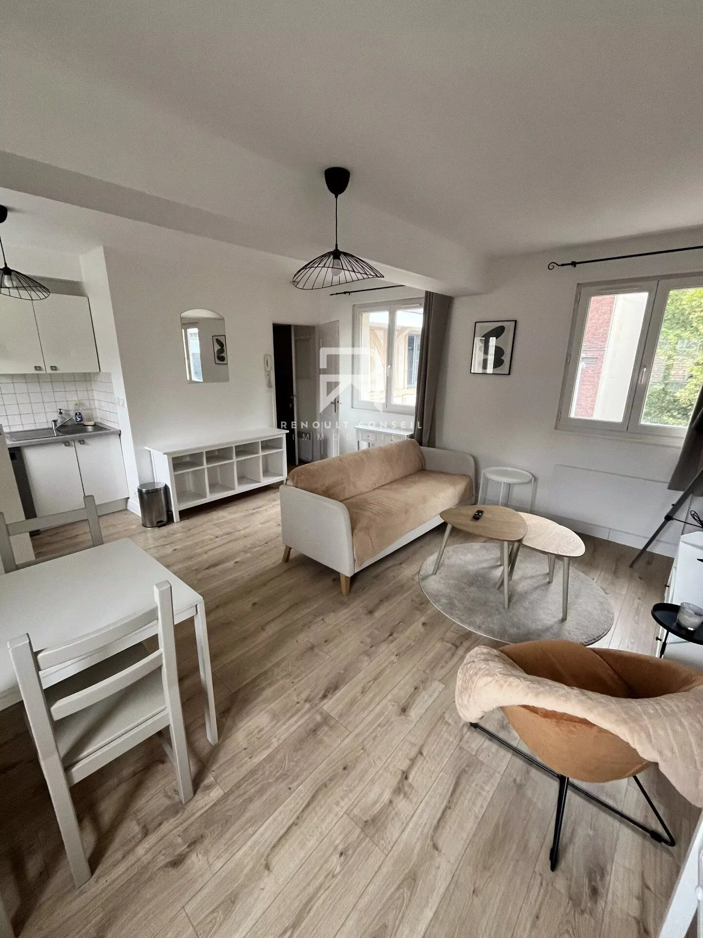 Bel appartement T3 meublé de 50 m² à Rouen proche Saint-Marc