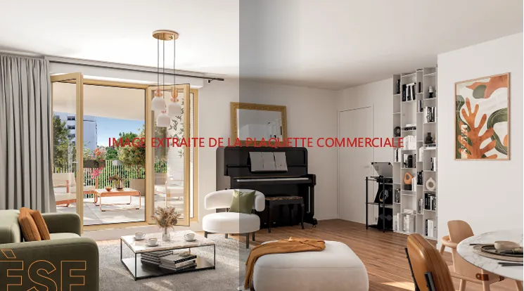 Appartement 3 pièces neuf à Strasbourg avec TVA réduite et parking inclus
