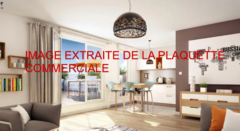 Appartement T3 neuf à Ernolsheim-Bruch avec balcon et parking, livraison 2028