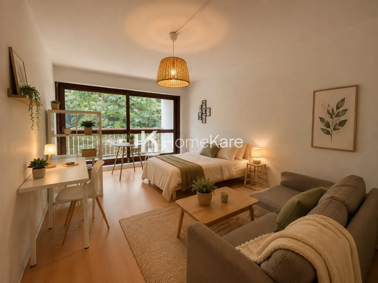 Appartement T1 de 30 m² avec balcon, cave et parking à Talence