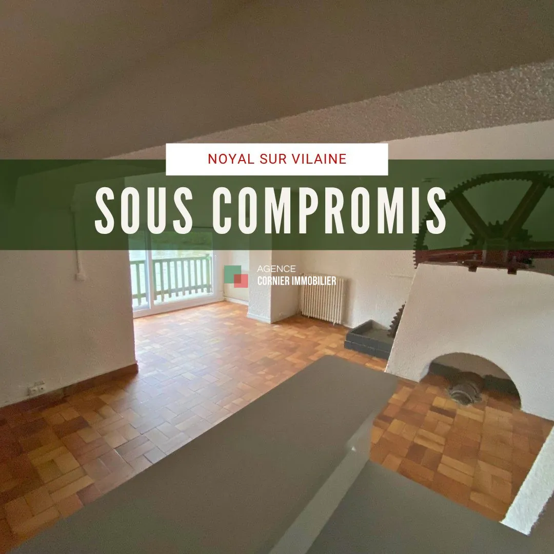 Studio atypique de 46,40 m² avec vue sur la Vilaine à Noyal-sur-Vilaine