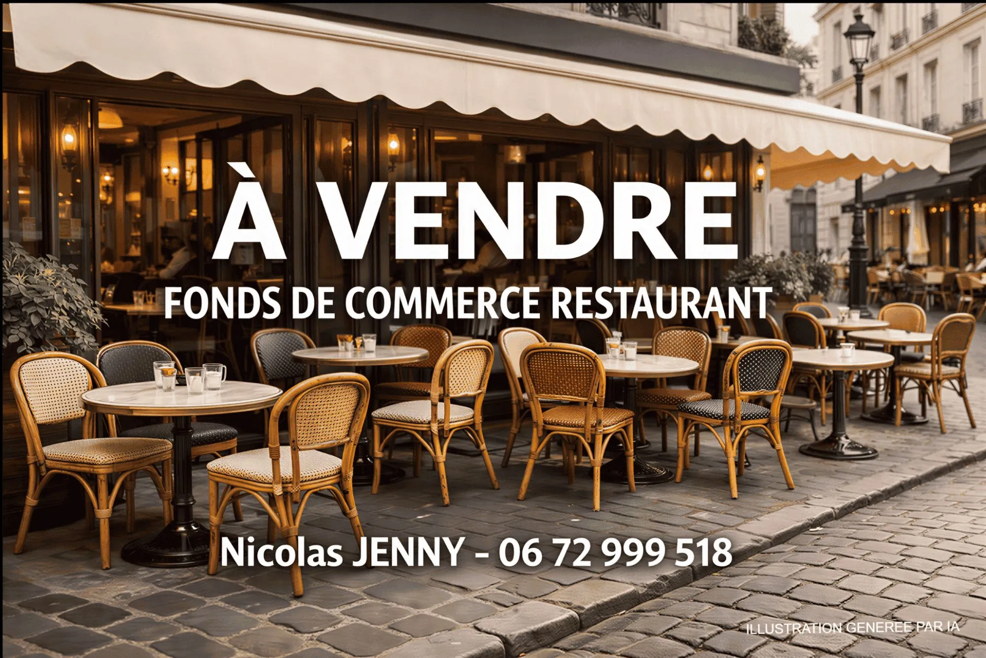 Fonds de commerce de restaurant à vendre à Orange, emplacement exceptionnel près du Théâtre Antique