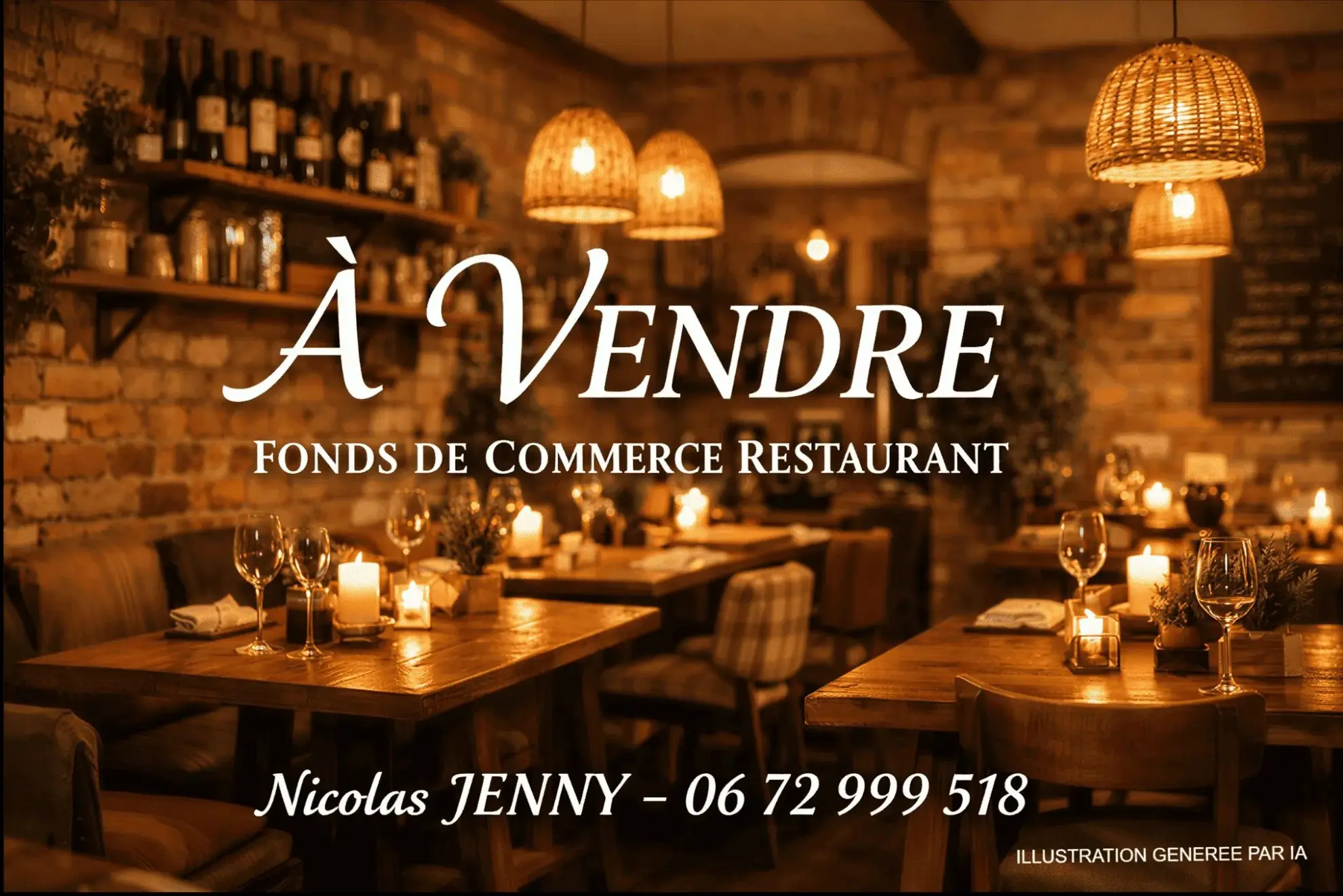Fonds de commerce de restaurant à vendre à Orange, emplacement exceptionnel près du Théâtre Antique 