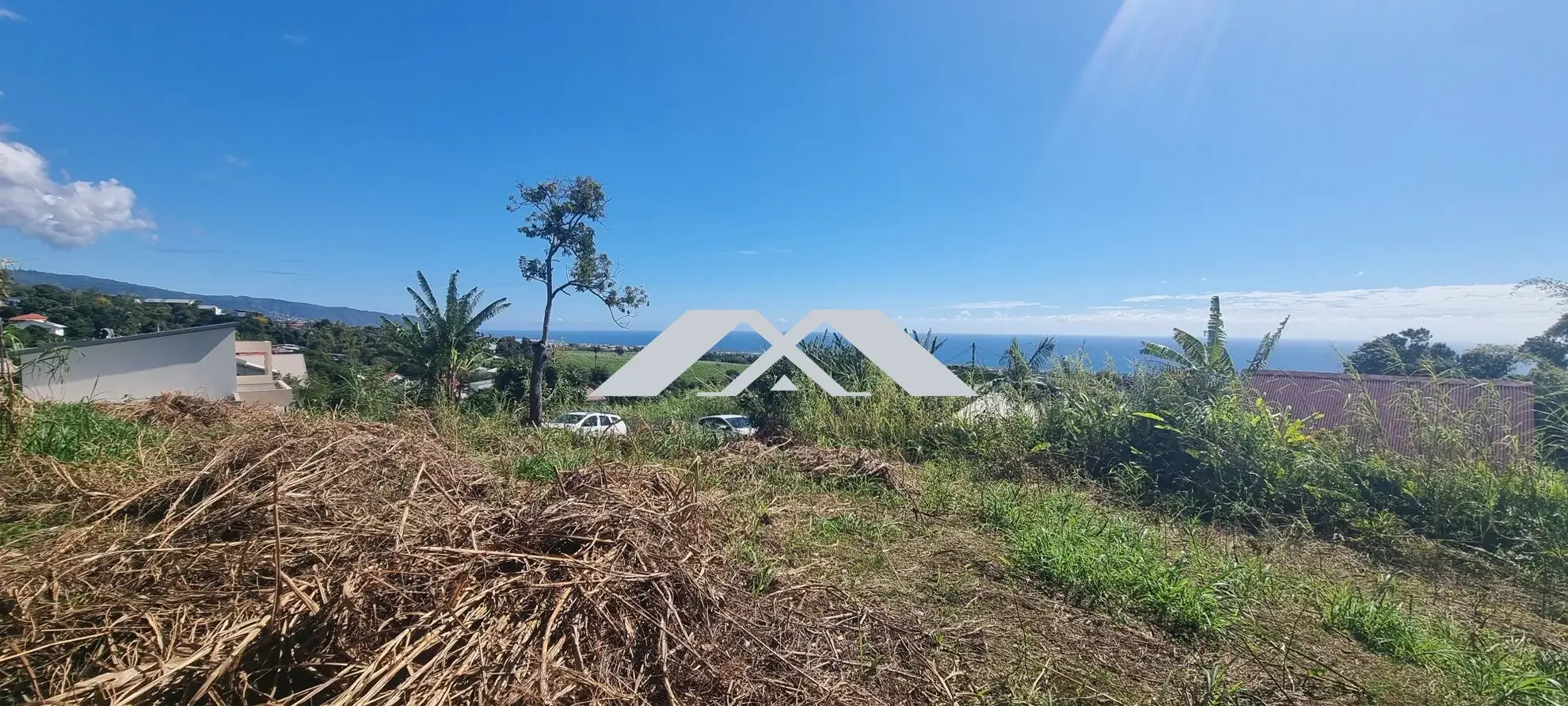 Terrain à vendre à Sainte Marie, secteur Ravine Coco, 1218 m² avec zone constructible