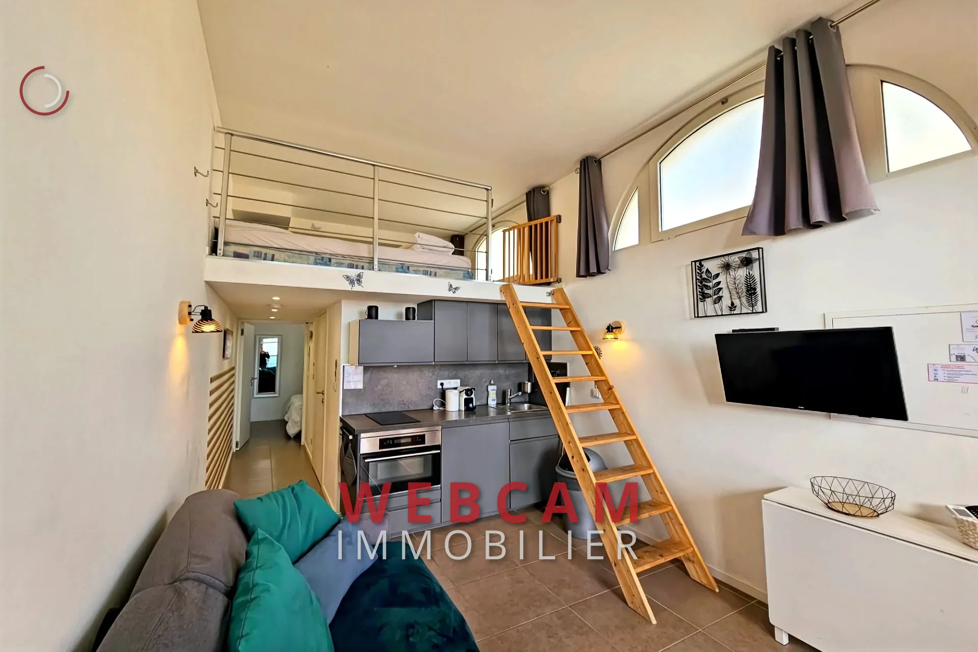 Appartement 2 pièces avec mezzanine et vue mer à Agay - Investissement ou vacances 