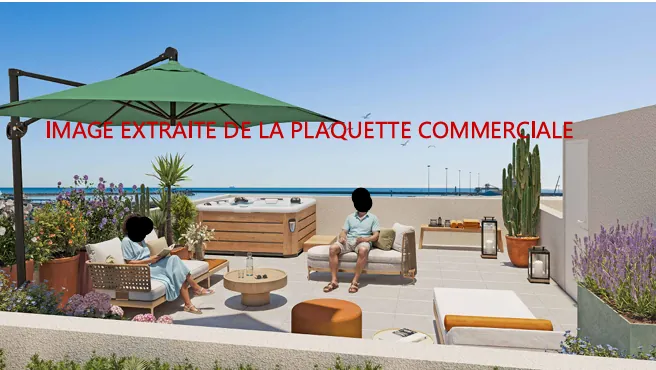 Appartement 3 pièces neuf à Sète, livraison 2027, parking inclus, faible consommation