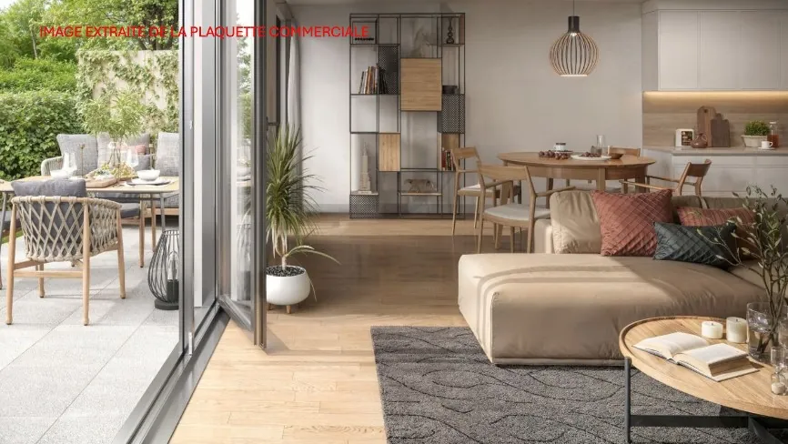 Appartement 3 pièces neuf à Saint-Louis avec balcon, livraison 2027
