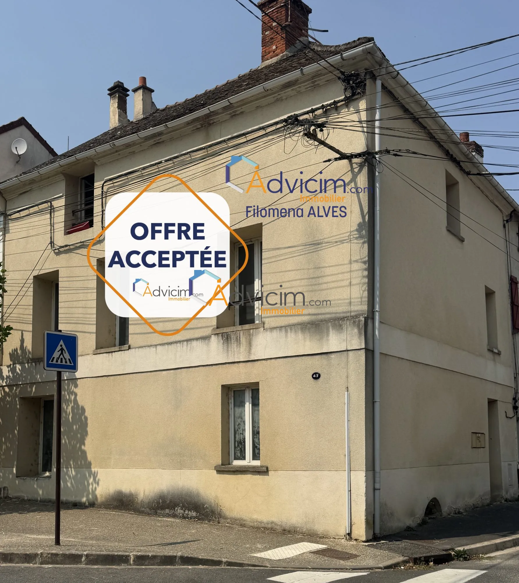 Maison de ville à Luzancy avec potentiel d'aménagement et rendement locatif