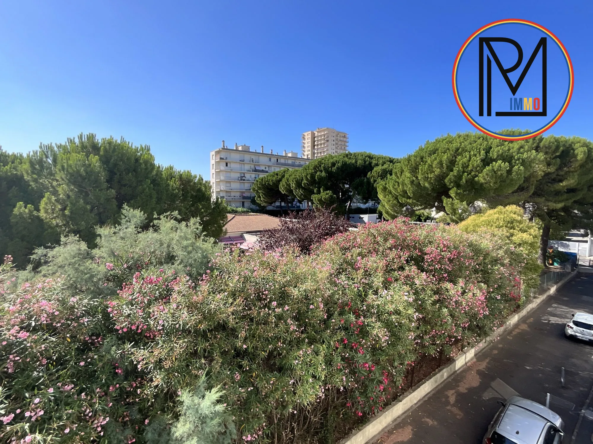 Vue dégagée depuis le balcon Appartement 3 pièces de 54,8 m² à vendre à Montpellier - Investissement ou résidence