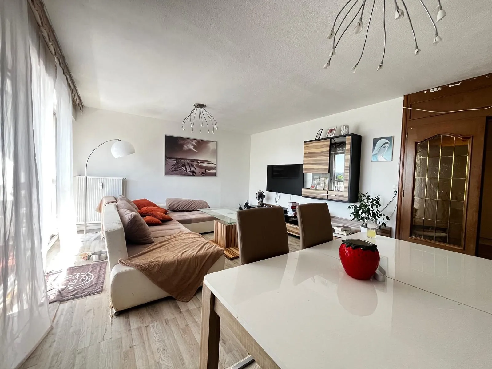 À vendre appartement de 94m² avec balcon à Forbach