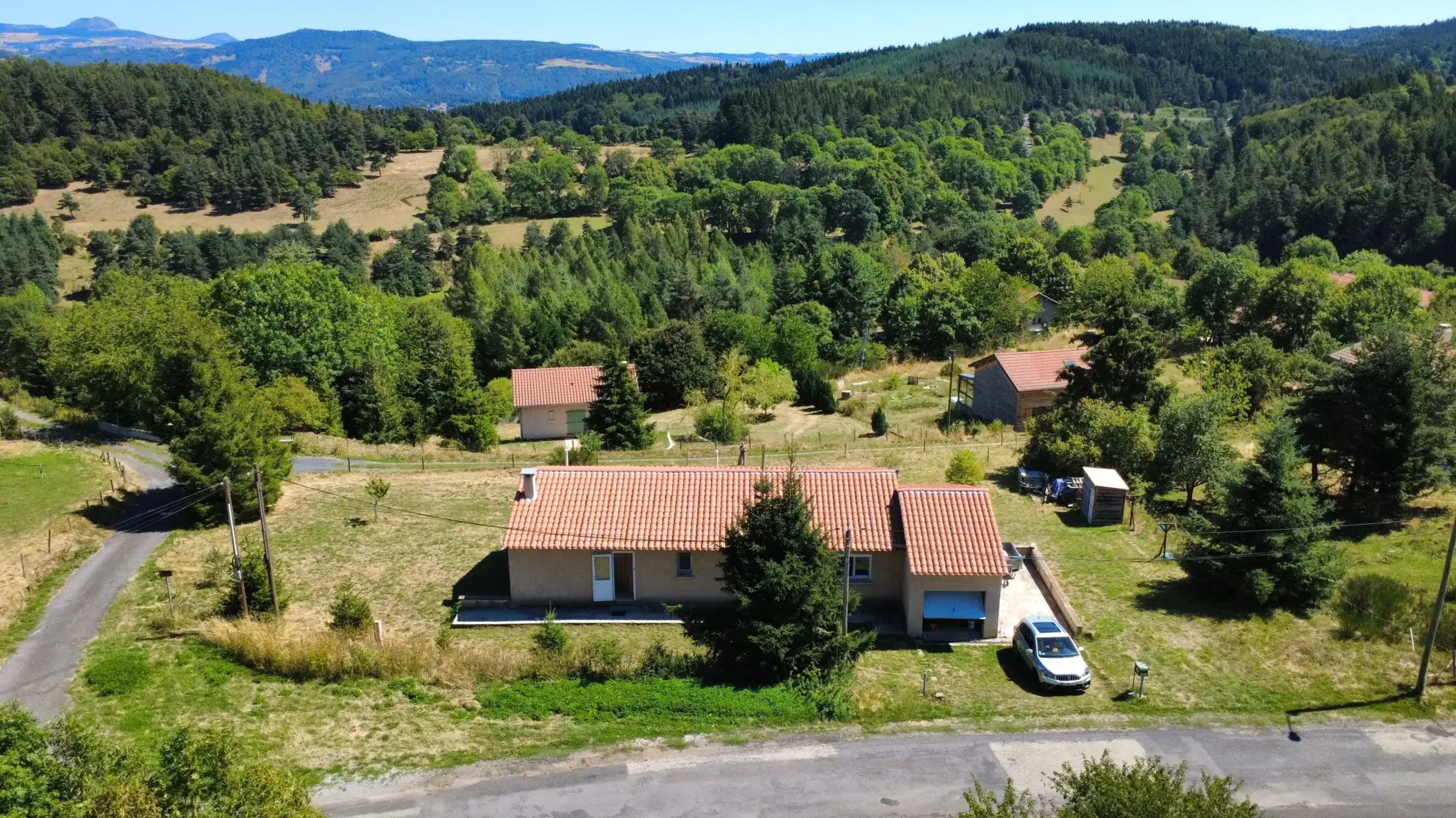 Villa contemporaine à Courcoun avec vue exceptionnelle - 103 m², 4 chambres, terrasse, garage et parcelle de 1708 m²