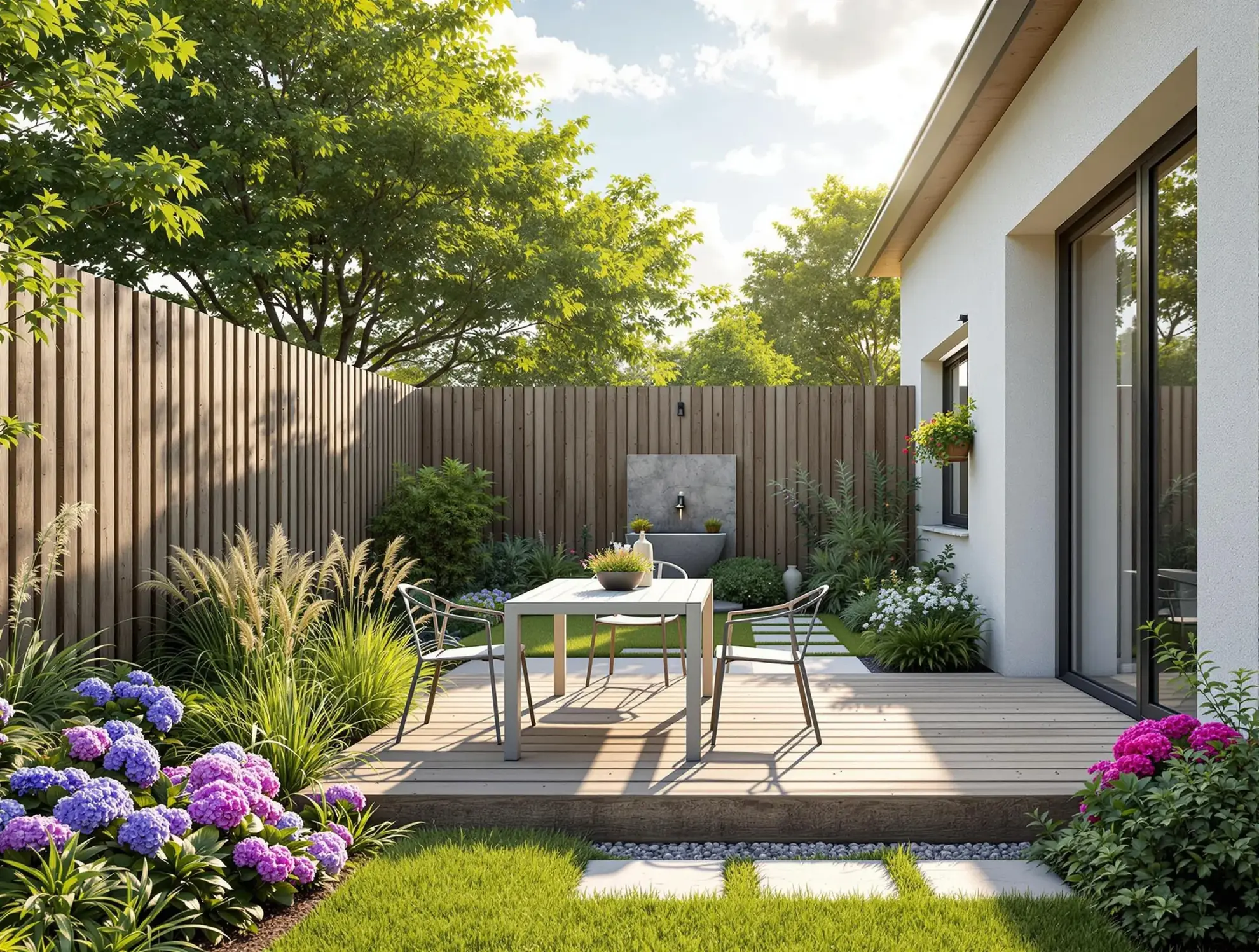 Appartement 3 pièces avec jardin privé et stationnement à La Roche-sur-Yon