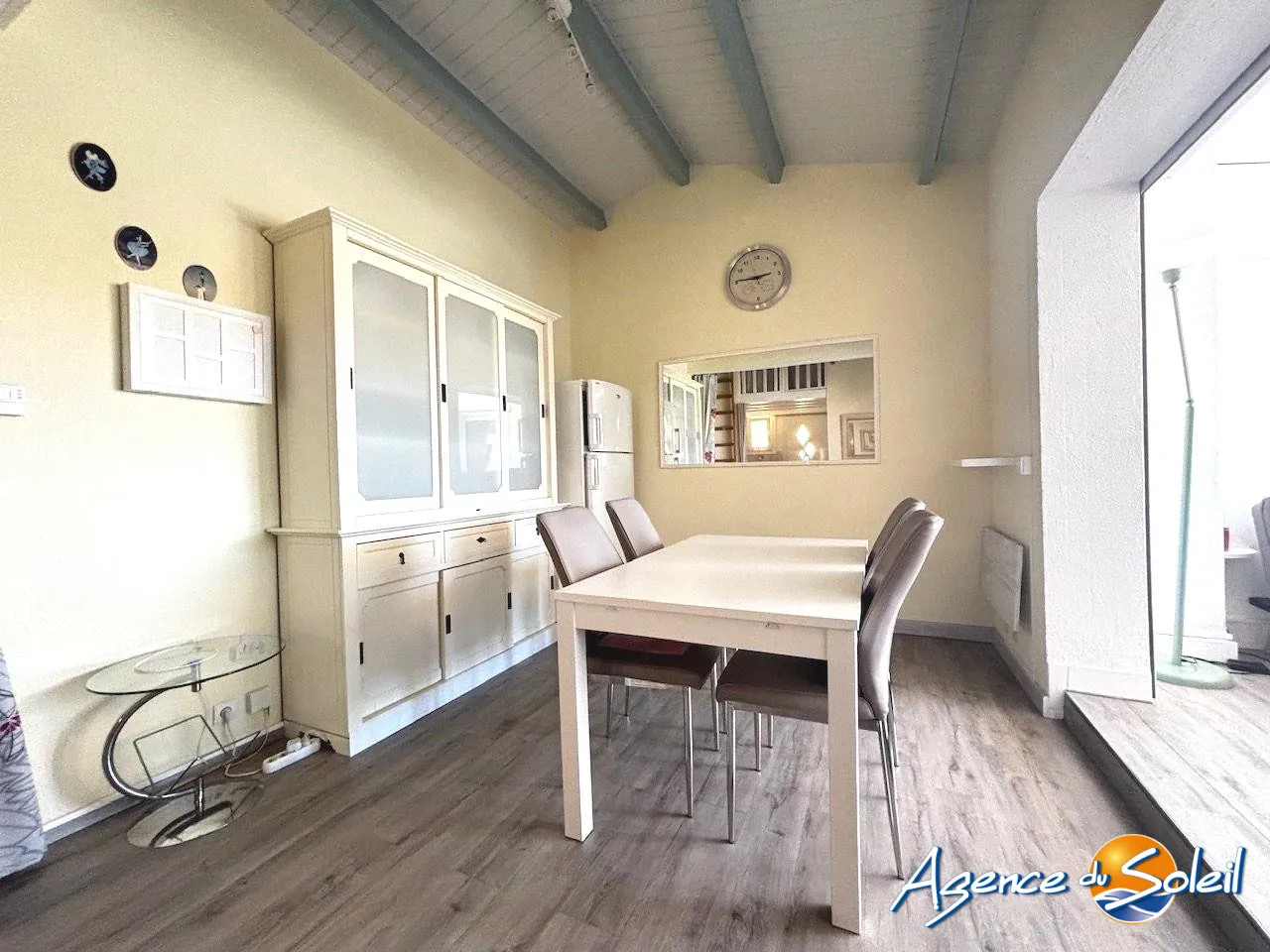 Bel Appartement T3 rénové avec vue mer, parking et loggia à La Roquille - Cap d'Agde 