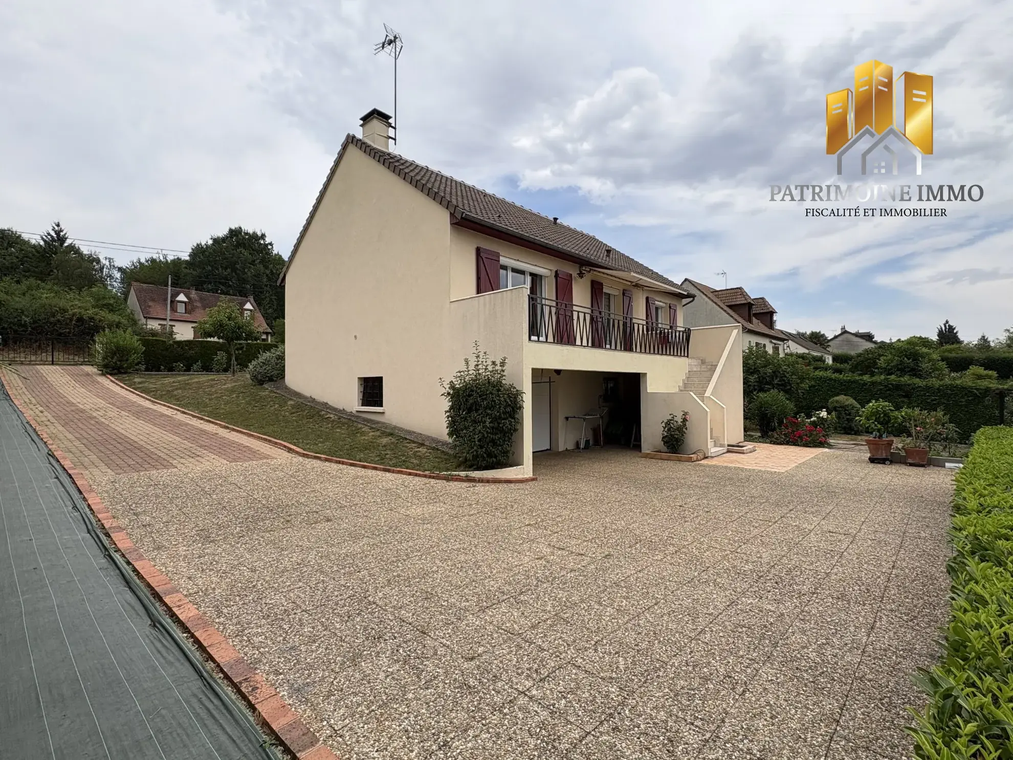 Maison de charme 79 m² avec terrain clos à Montval-sur-Loir