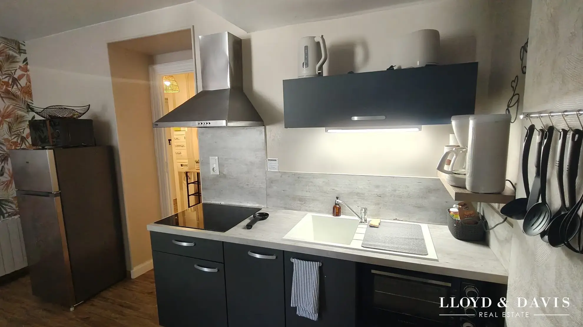 Charmant appartement T2/3 avec balcon et cave à Vals-les-Bains