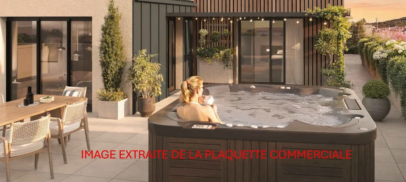 Appartement neuf 3 pièces à Agde avec terrasse et parking, livraison 2028