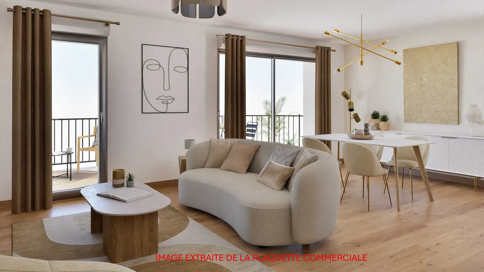 Appartement 2 pièces neuf à Saint-Louis (68300) avec balcon et parking