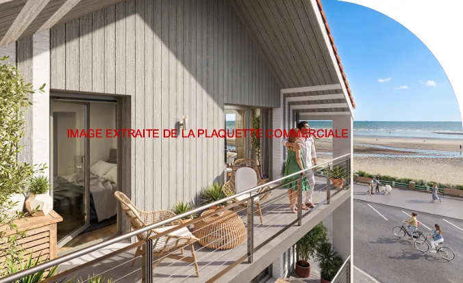 Appartement T2 neuf à Cayeux-sur-Mer avec parking, livraison 2028, 41,4 m²