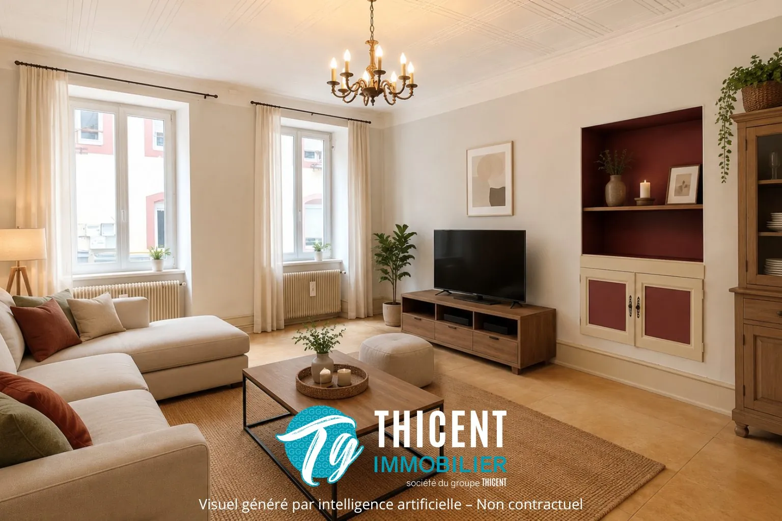 Spacieux appartement à Sainte-Marie-aux-Mines de 111,32 m² avec parking et cave