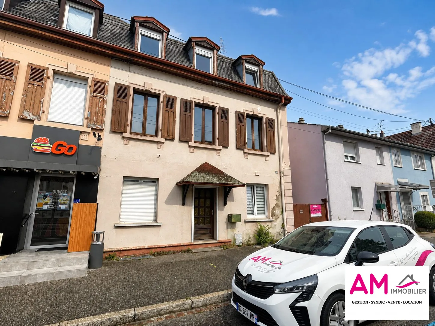 Maison mitoyenne avec potentiel de rénovation à Wittenheim - 110 m²