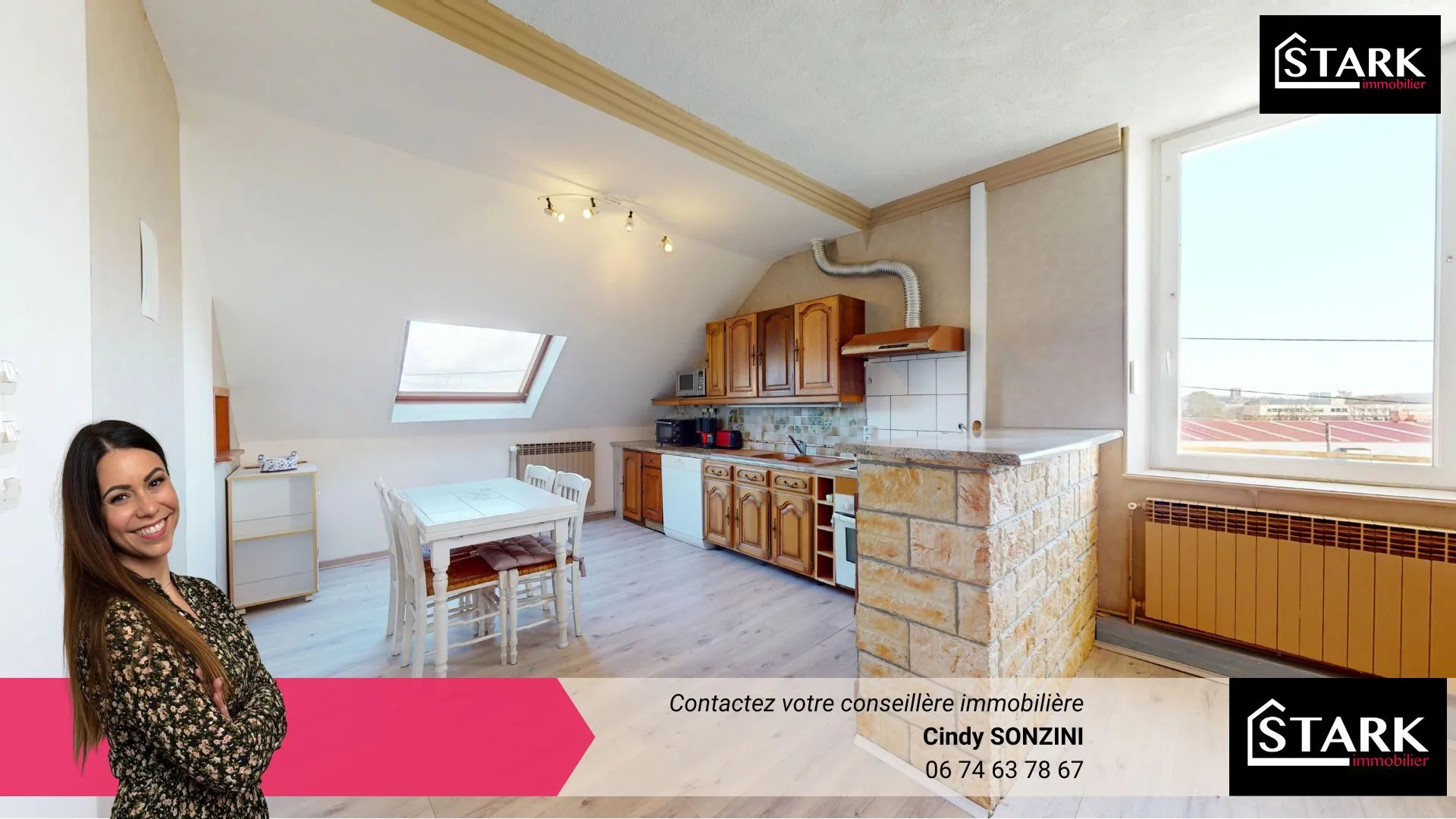 Bel appartement de 116m² avec garage et cave à Belfort-Nord