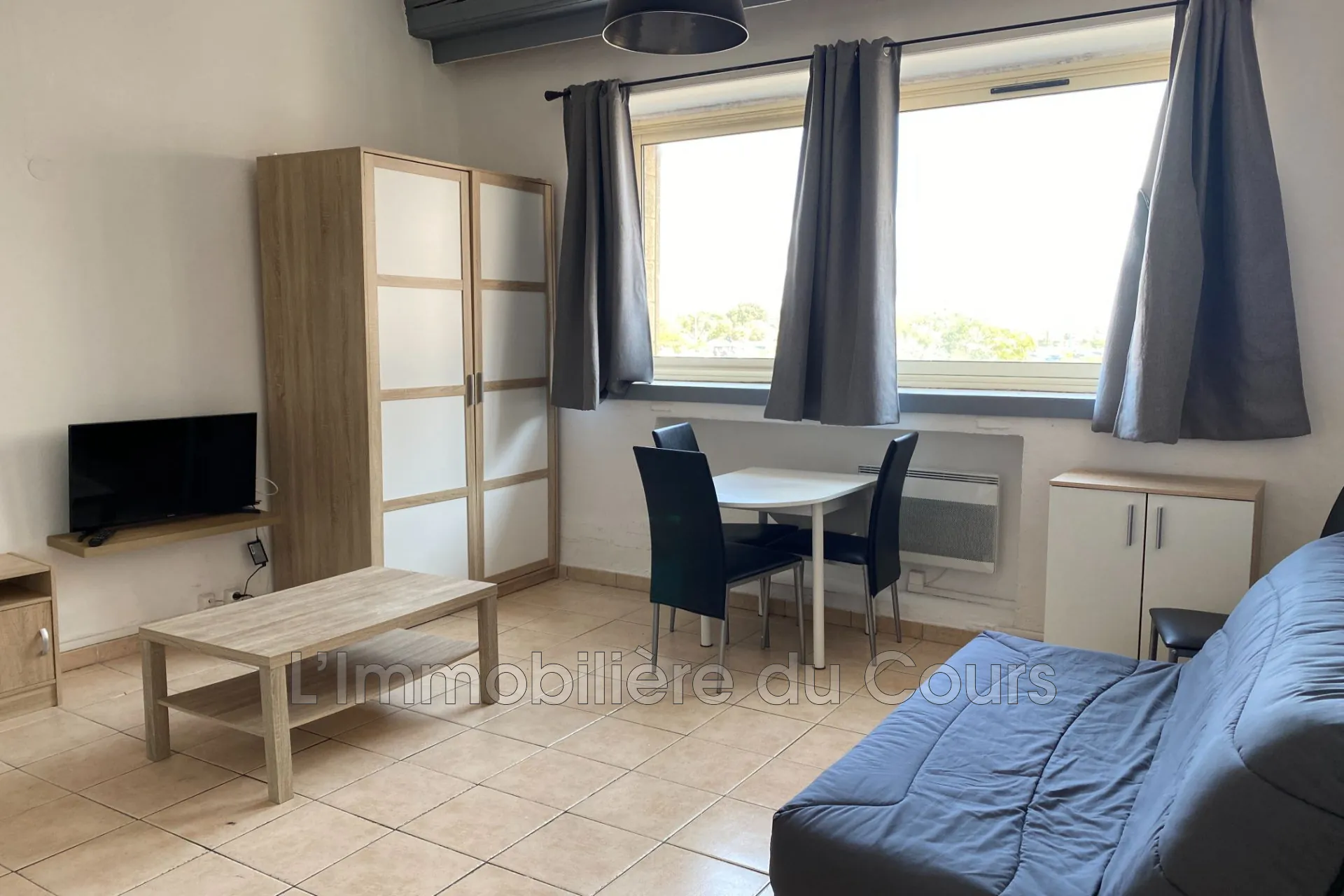 Studio meublé de 24,10 m² à Martigues, idéal investissement locatif