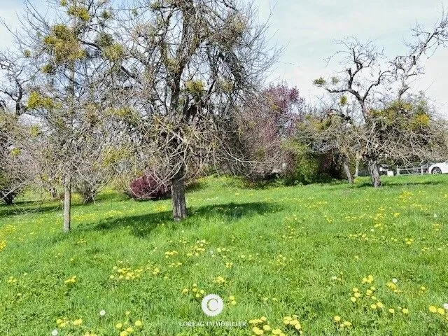 Terrain à bâtir de 549 m² à Bogeve, exposé sud-ouest, proche du centre
