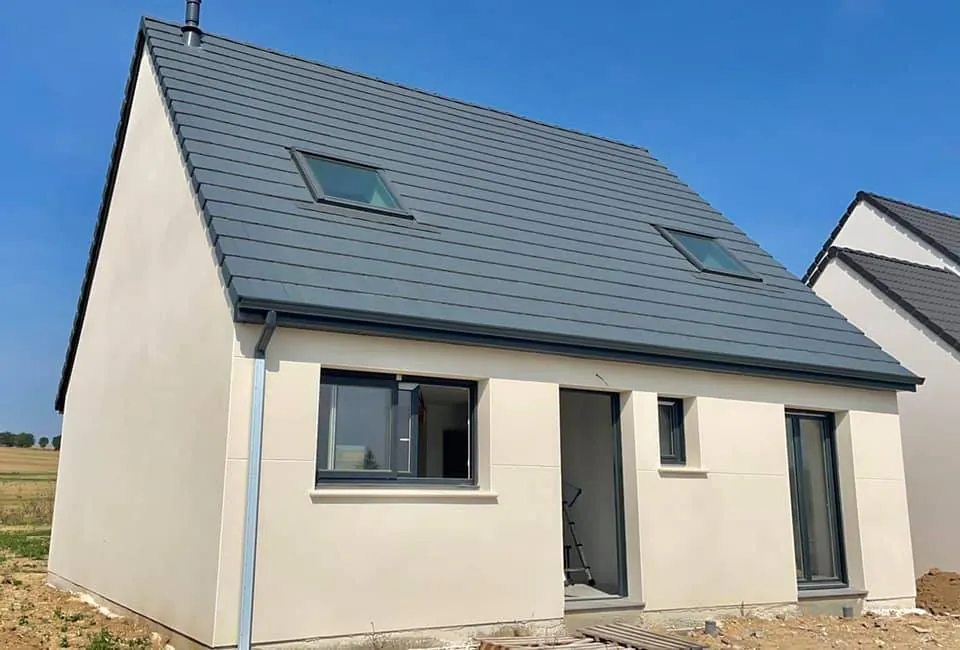 Maison neuve à Pont-Rémy avec 3 chambres sur terrain de 800 m²