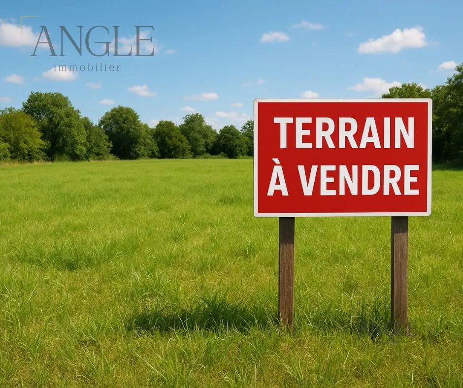 Terrain à vendre de 446 m² à Saint-Paterne, idéal pour construction résidentielle