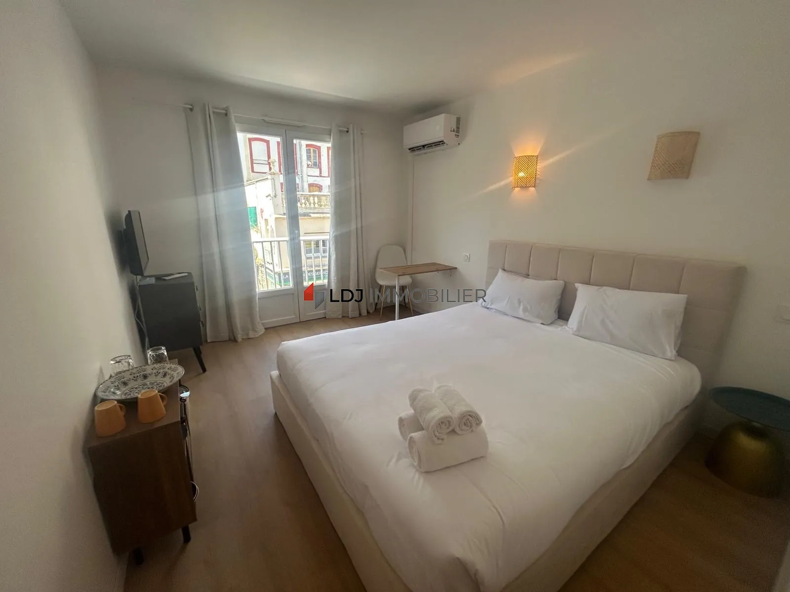 Studio rénové avec balcon vue montagne à Amélie-les-Bains-Palalda