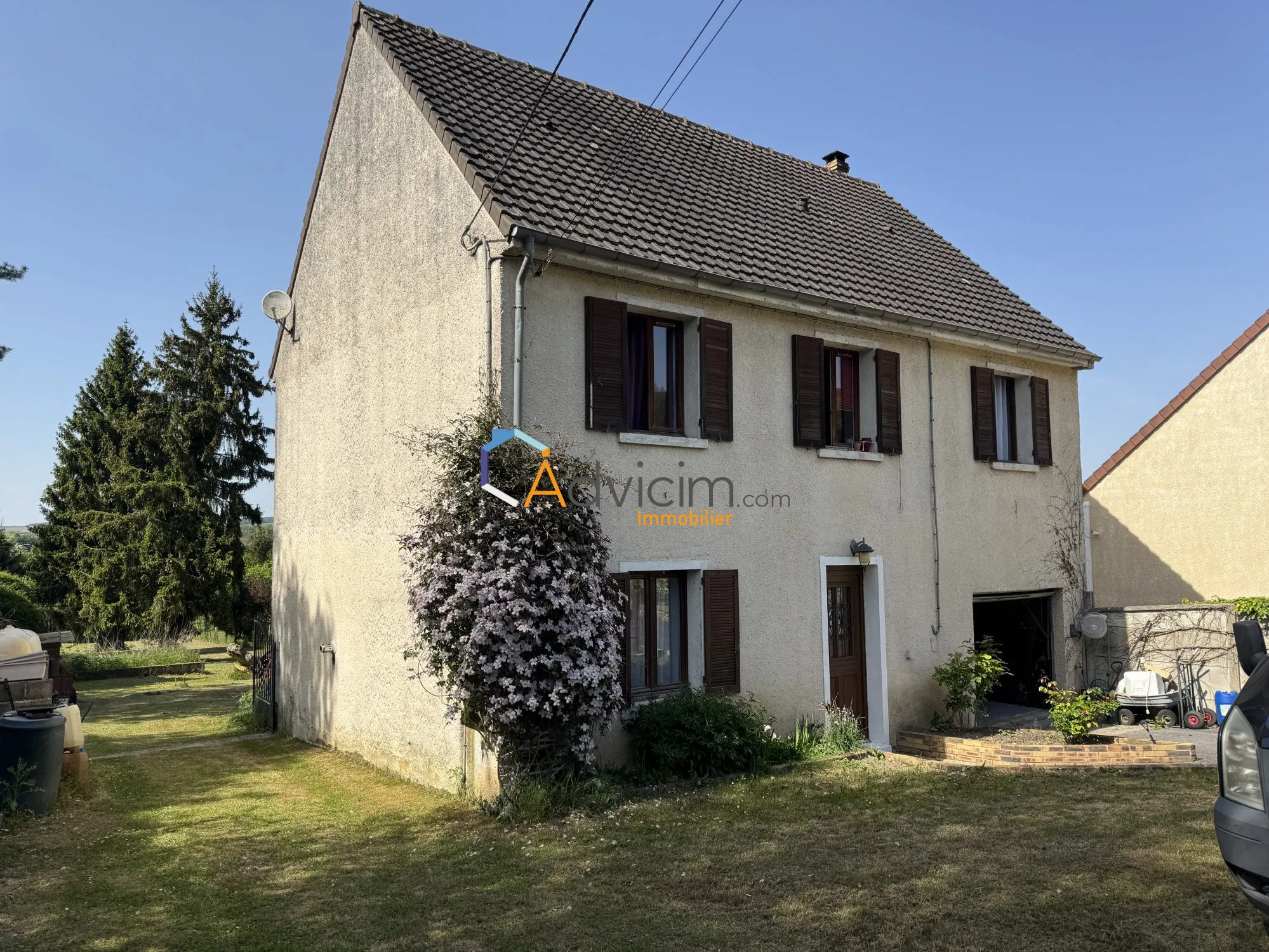 Maison familiale avec grand terrain à Pavant (02310) – calme et proximité de Paris