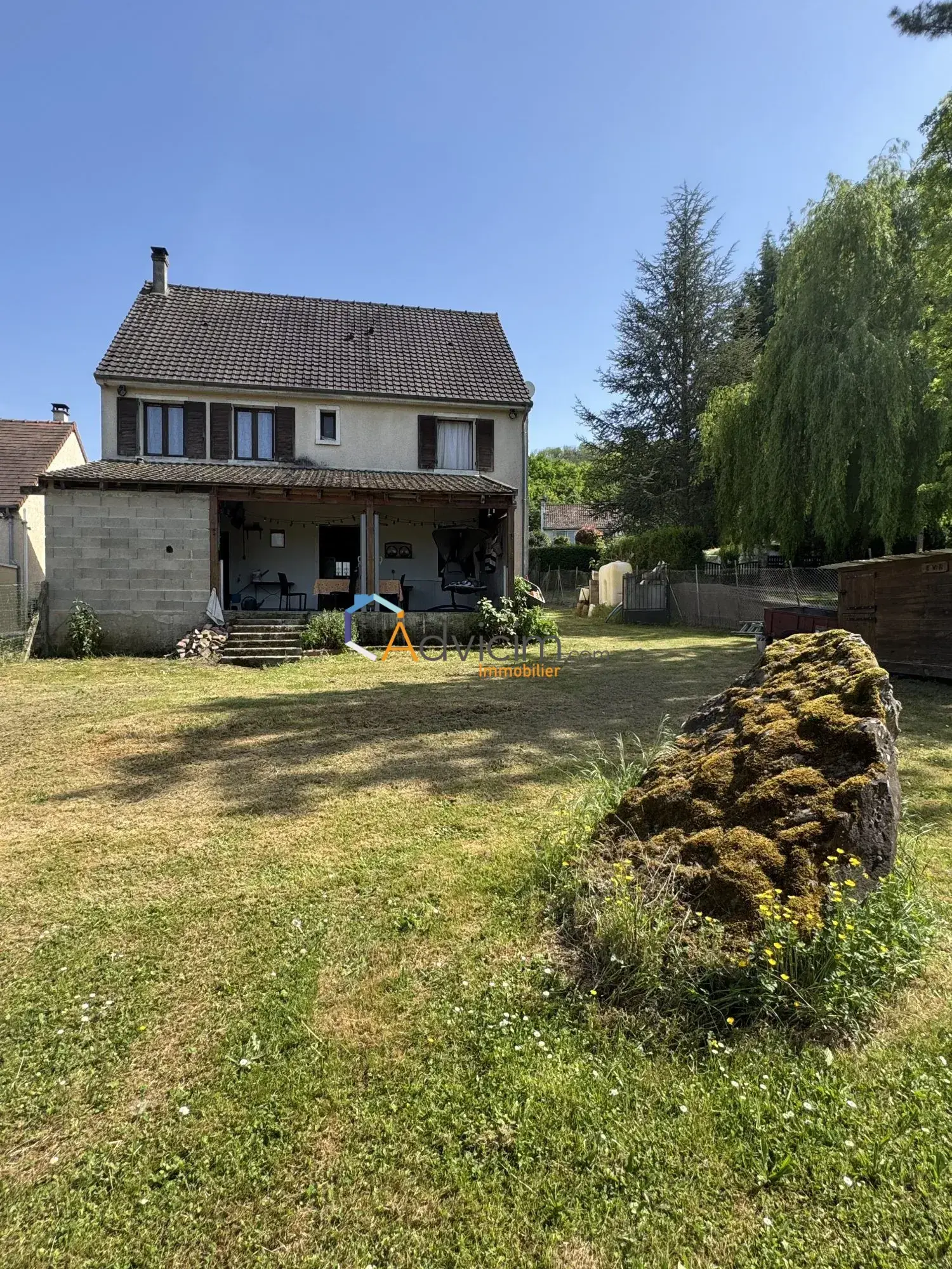 Maison familiale avec grand terrain à Pavant (02310) – calme et proximité de Paris 