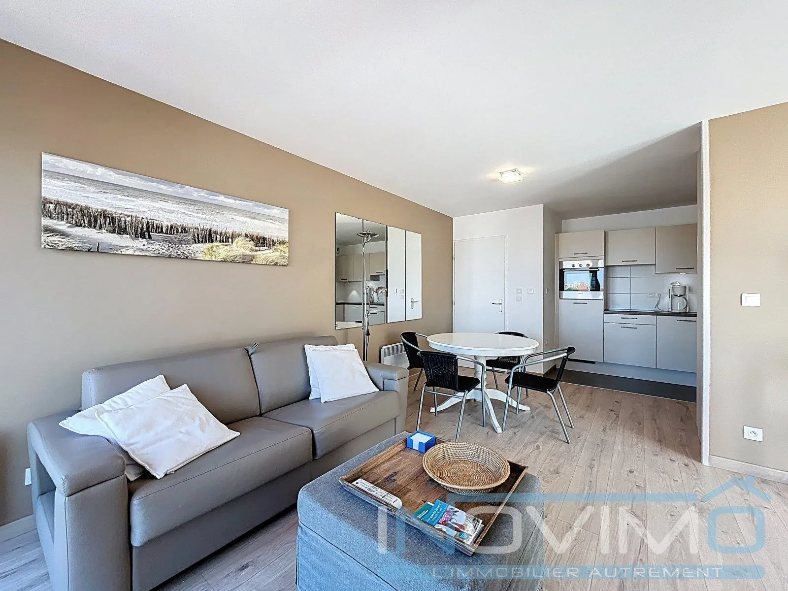 Appartement moderne à Bray-Dunes près de la mer avec terrasse et garage