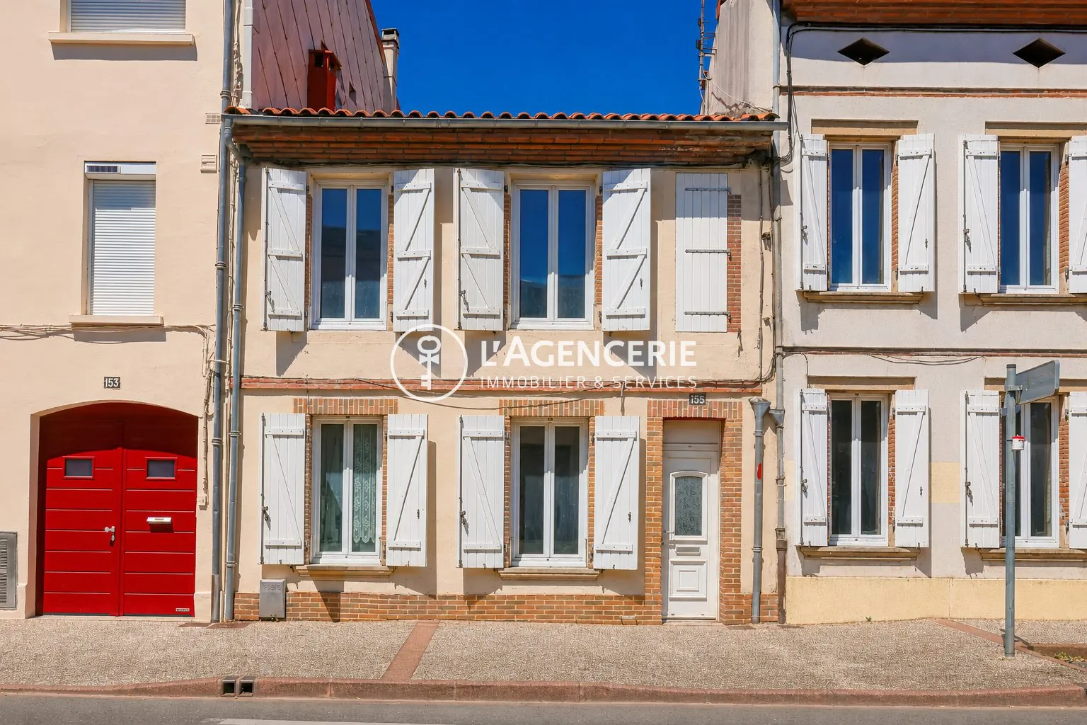 Charmante maison de ville à Albi proche centre, avec cour et potentiel d’aménagement