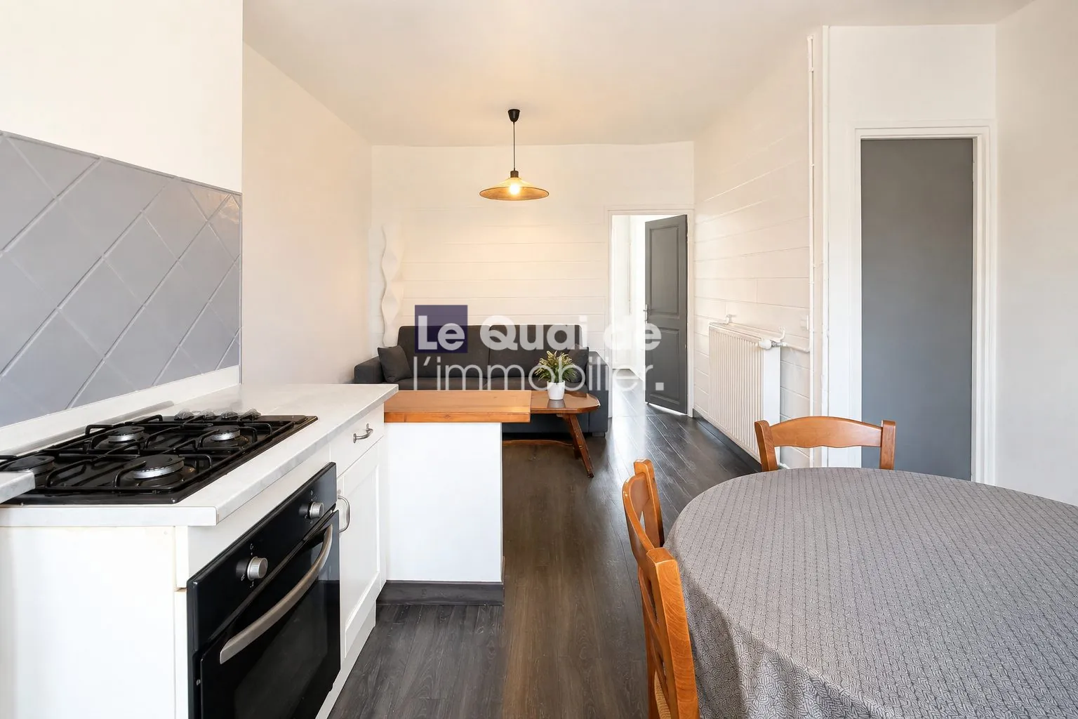 Investissement immobilier à Vizille - T3 de 44 m² au dernier étage avec parking et cave