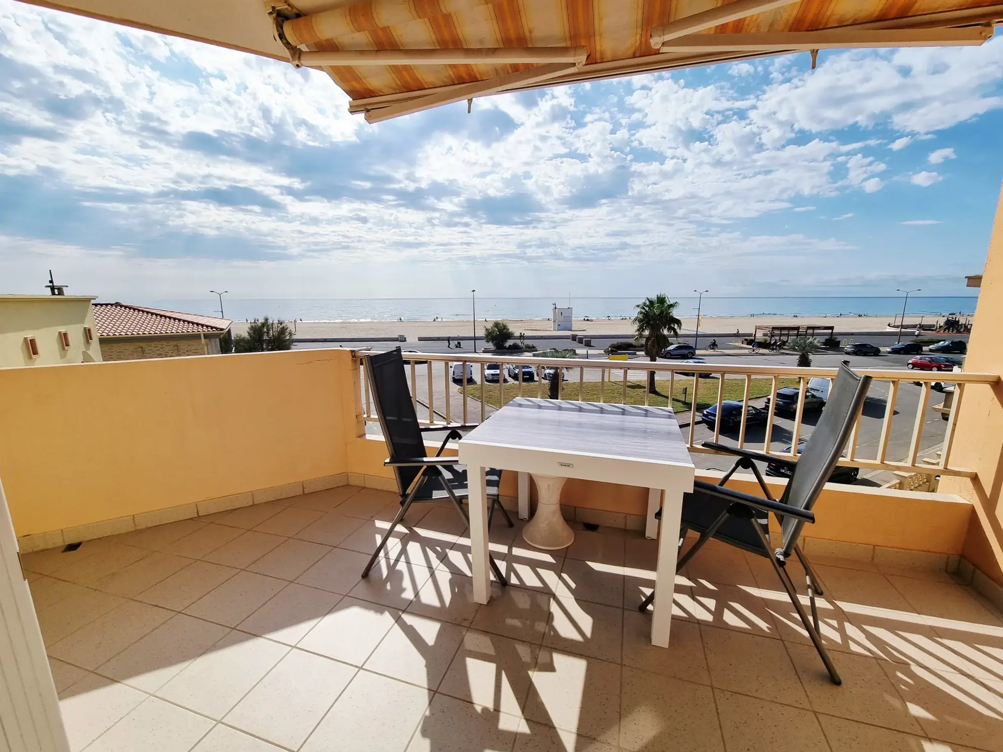Bel appartement en front de mer à Narbonne-Plage - 49 m2 avec garage et terrasse