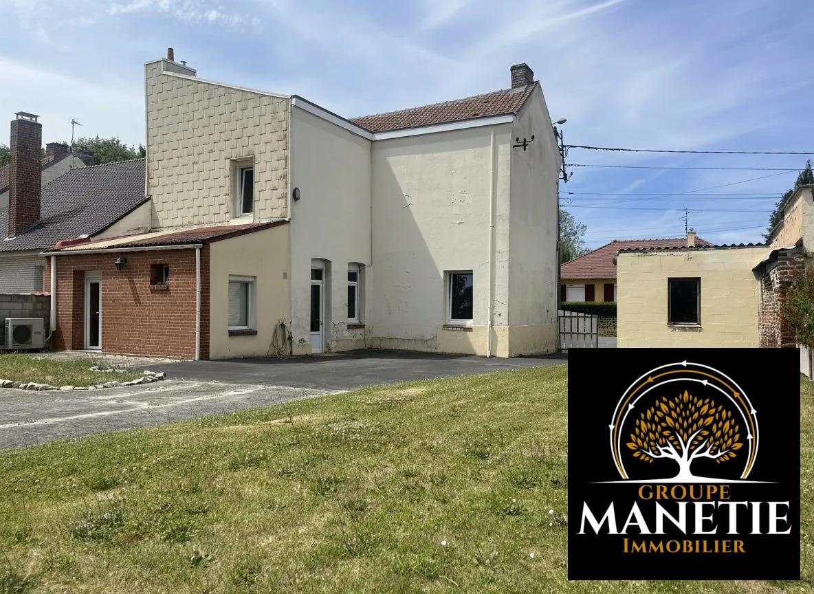 Maison semi-individuelle à Courchelette - 124 m² avec jardin et garage