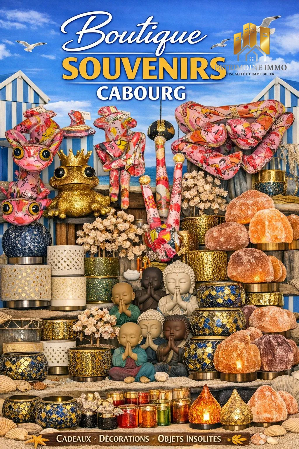 Fonds de commerce à vendre à Cabourg - Boutique de Cadeaux, Décoration et Souvenirs en emplacement n°1 - 77 m²