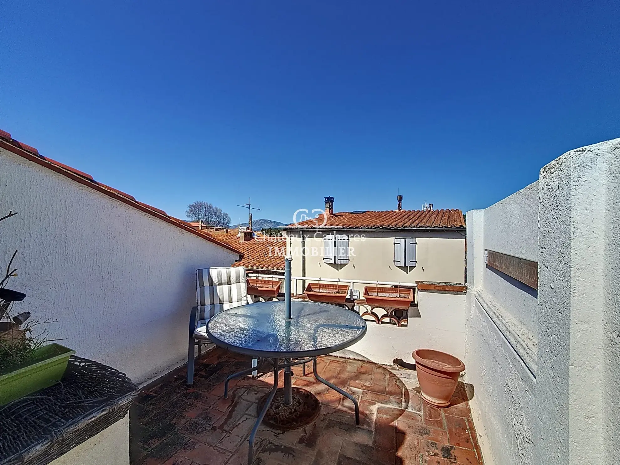 Charmante maison de village avec terrasse à Estagel - Rénovation à prévoir