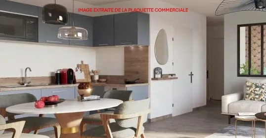 Investissez dans un appartement T3 neuf à Villeurbanne avec TVA réduite et parking intérieur, livraison 2028